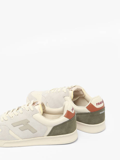 Sneakers Uit Leder Faguo Beige men 25CG3206 ander zicht 2